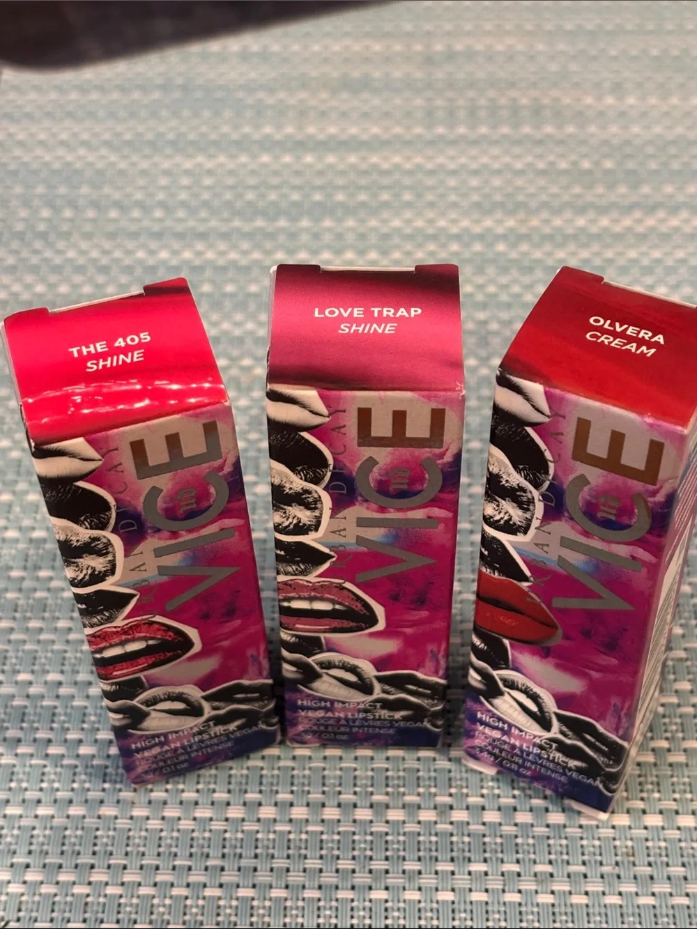 Urban Decay VICE Lipstick bundle— Hot Pink, Magenta, Red Shades NWT